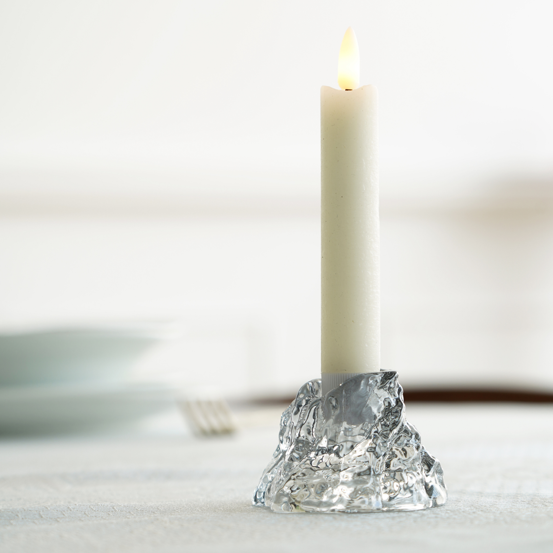 Smelt Glas-Kerzenhalter - Klein